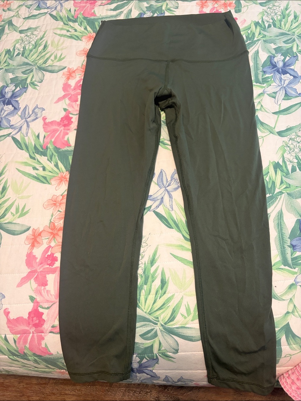 Olive Green Yoga Pants